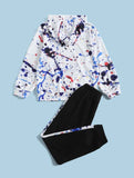 "2fly" boy paint ball sweat suit